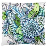 Peaceful Flower Garden 2 Large Cushion Case (Single Sided)  Front