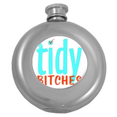 Tidy Bitcheslarge1 Fw Hip Flask (round)