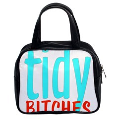 Tidy Bitcheslarge1 Fw Classic Handbag (two Sides)