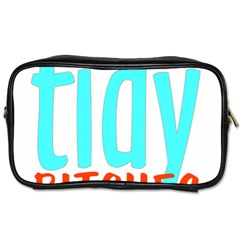 Tidy Bitcheslarge1 Fw Travel Toiletry Bag (two Sides)