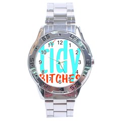 Tidy Bitcheslarge1 Fw Stainless Steel Watch