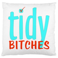 Tidy Bitcheslarge1 Fw Large Cushion Case (single Sided) 