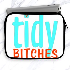 Tidy Bitcheslarge1 Fw Apple Ipad Zippered Sleeve by tidybitches