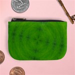 Go Green Kaleidoscope Coin Change Purse Front