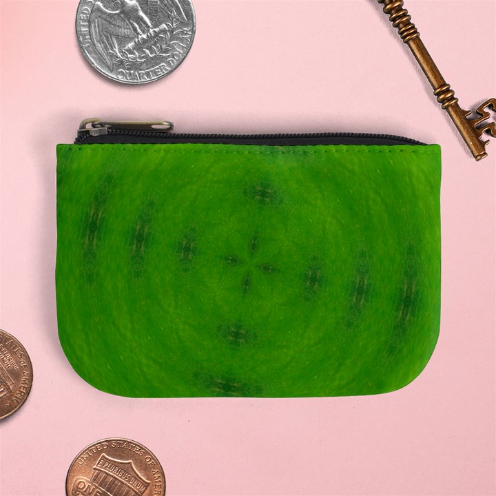 Go Green Kaleidoscope Coin Change Purse