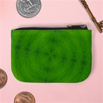 Go Green Kaleidoscope Coin Change Purse Back