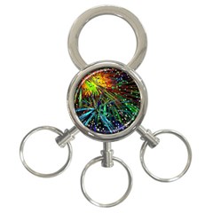 Exploding Fireworks 3-ring Key Chain by StuffOrSomething