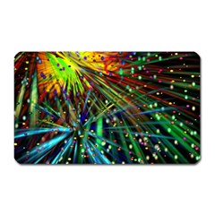 Exploding Fireworks Magnet (rectangular)