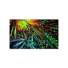 Exploding Fireworks Sticker 10 Pack (rectangle) by StuffOrSomething