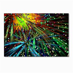 Exploding Fireworks Postcard 4 x 6  (10 Pack) by StuffOrSomething