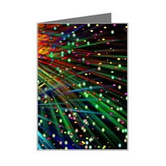 Exploding Fireworks Mini Greeting Card