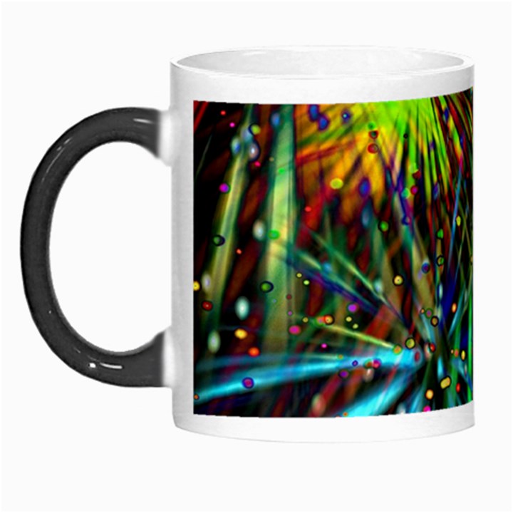 Exploding Fireworks Morph Mug