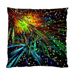 Exploding Fireworks Cushion Case (single Sided)  by StuffOrSomething