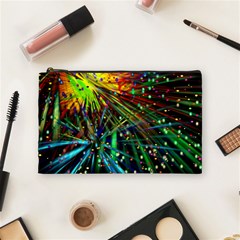 Exploding Fireworks Cosmetic Bag (medium) by StuffOrSomething