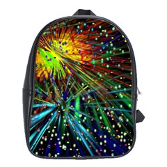 Exploding Fireworks School Bag (large) by StuffOrSomething