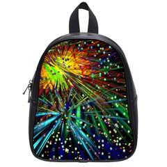 Exploding Fireworks School Bag (small) by StuffOrSomething