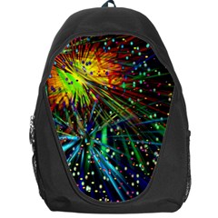 Exploding Fireworks Backpack Bag by StuffOrSomething