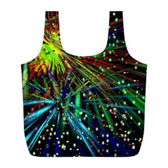 Exploding Fireworks Reusable Bag (l) by StuffOrSomething