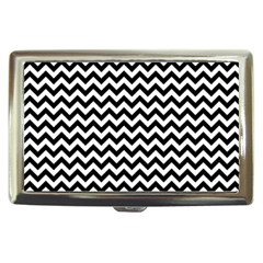 Black And White Zigzag Cigarette Money Case