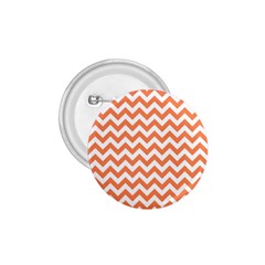 Orange And White Zigzag 1 75  Button by Zandiepants