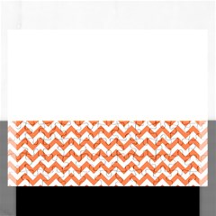 Orange And White Zigzag Jigsaw Puzzle (rectangle)