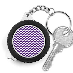 Purple And White Zigzag Pattern Measuring Tape