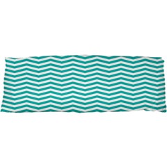 Turquoise And White Zigzag Pattern Samsung Galaxy Nexus S I9020 Hardshell Case by Zandiepants