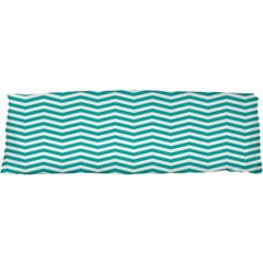 Turquoise And White Zigzag Pattern Samsung Galaxy S I9008 Hardshell Case by Zandiepants