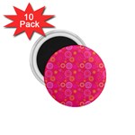 Psychedelic Kaleidoscope 1.75  Button Magnet (10 pack) Front