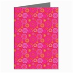 Psychedelic Kaleidoscope Greeting Card (8 Pack) Left