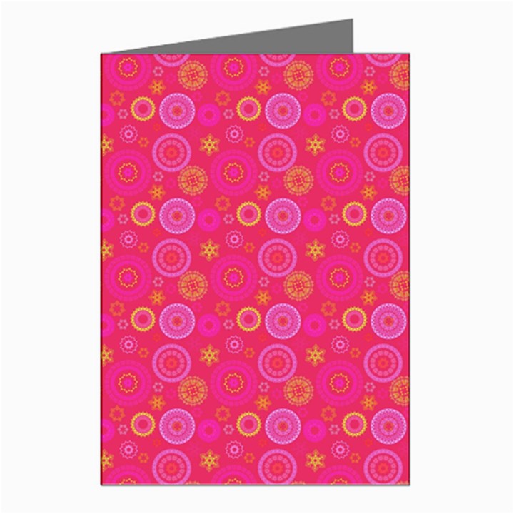 Psychedelic Kaleidoscope Greeting Card (8 Pack)