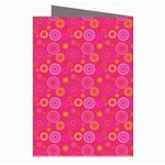 Psychedelic Kaleidoscope Greeting Card (8 Pack) Right