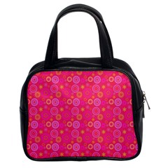 Psychedelic Kaleidoscope Classic Handbag (two Sides)