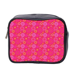 Psychedelic Kaleidoscope Mini Travel Toiletry Bag (two Sides)