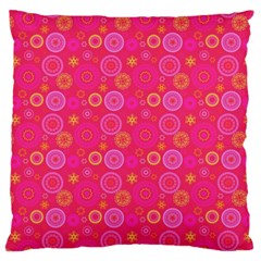 Psychedelic Kaleidoscope Large Cushion Case (two Sided) 