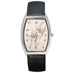 I Love You Tonneau Leather Watch by TonyaButcher