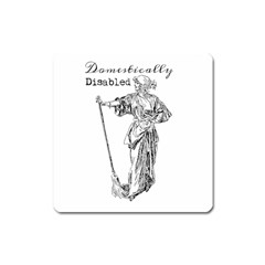 Domestically Disabled Magnet (square)