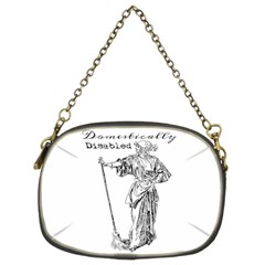 Domestically Disabled Chain Purse (two Sided)  by StuffOrSomething