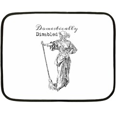 Domestically Disabled Mini Fleece Blanket (two Sided)