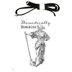 Domestically Disabled Shoulder Sling Bag by StuffOrSomething