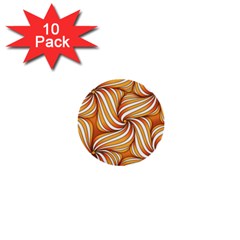 Sunny Organic Pinwheel 1  Mini Button (10 Pack)