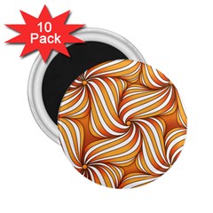 Sunny Organic Pinwheel 2 25  Button Magnet (10 Pack)