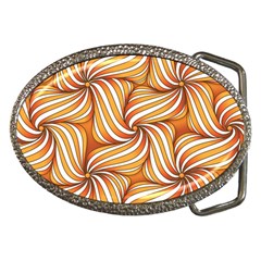 Sunny Organic Pinwheel Belt Buckle (oval) by Zandiepants