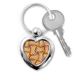 Sunny Organic Pinwheel Key Chain (heart)