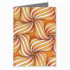 Sunny Organic Pinwheel Greeting Card by Zandiepants