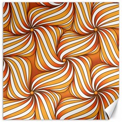 Sunny Organic Pinwheel Canvas 16  X 16  (unframed) by Zandiepants