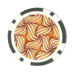 Sunny Organic Pinwheel Poker Chip by Zandiepants