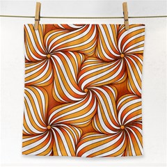 Sunny Organic Pinwheel Face Towel by Zandiepants