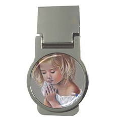 Prayinggirl Money Clip (round)