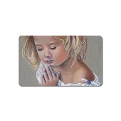 Prayinggirl Magnet (name Card) by TonyaButcher